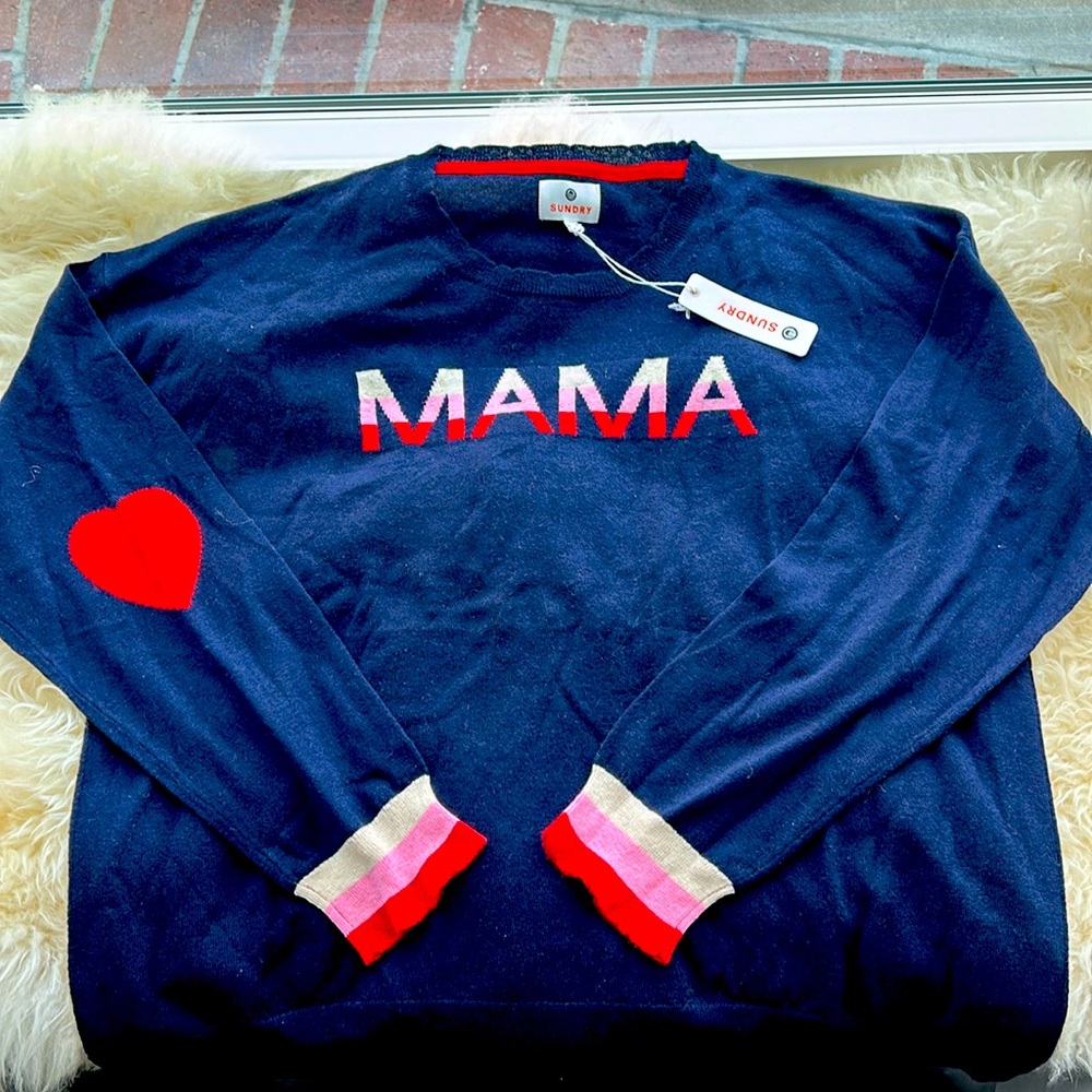 Sundry Cashmere/wool blend brand new sweater